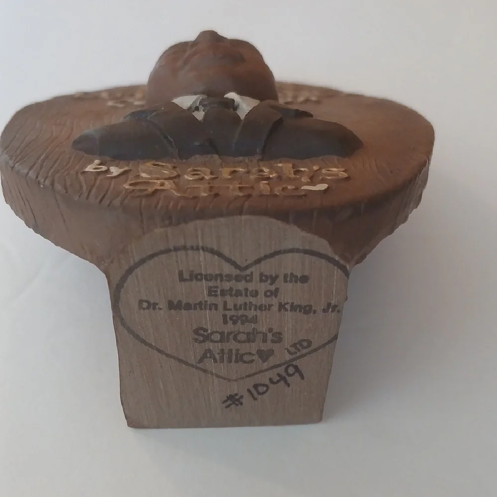 Dr. Martin Luther King Jr. Collection 3D Plaque 1994 Sarah's Attic